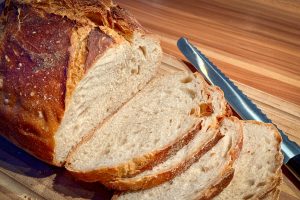 Dinkel-Roggen-Brot Anschnitt