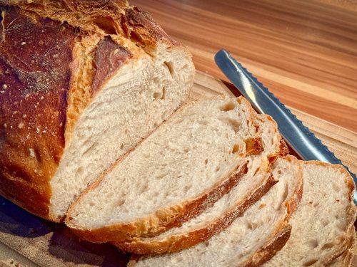 Dinkel-Roggen-Brot Anschnitt