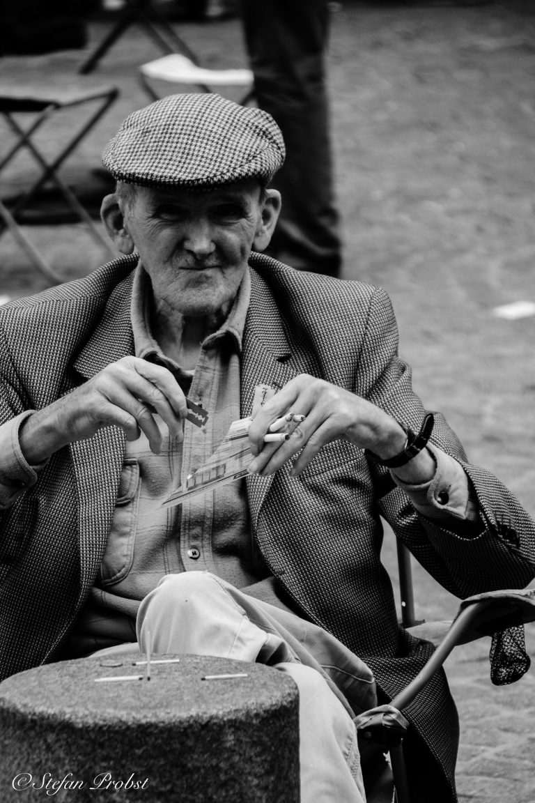 Old man in Paris