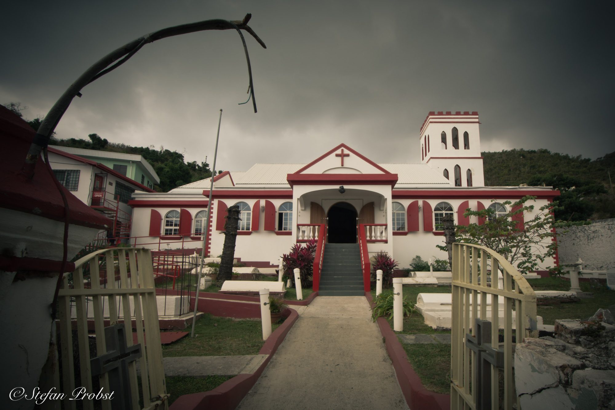 British Virgin Islands - Tortola - Road Town - St. Georges Anglican Church