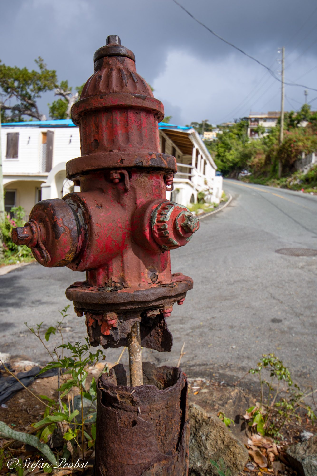 U.S. Virgin Islands - St. Thomas - Old hydrant