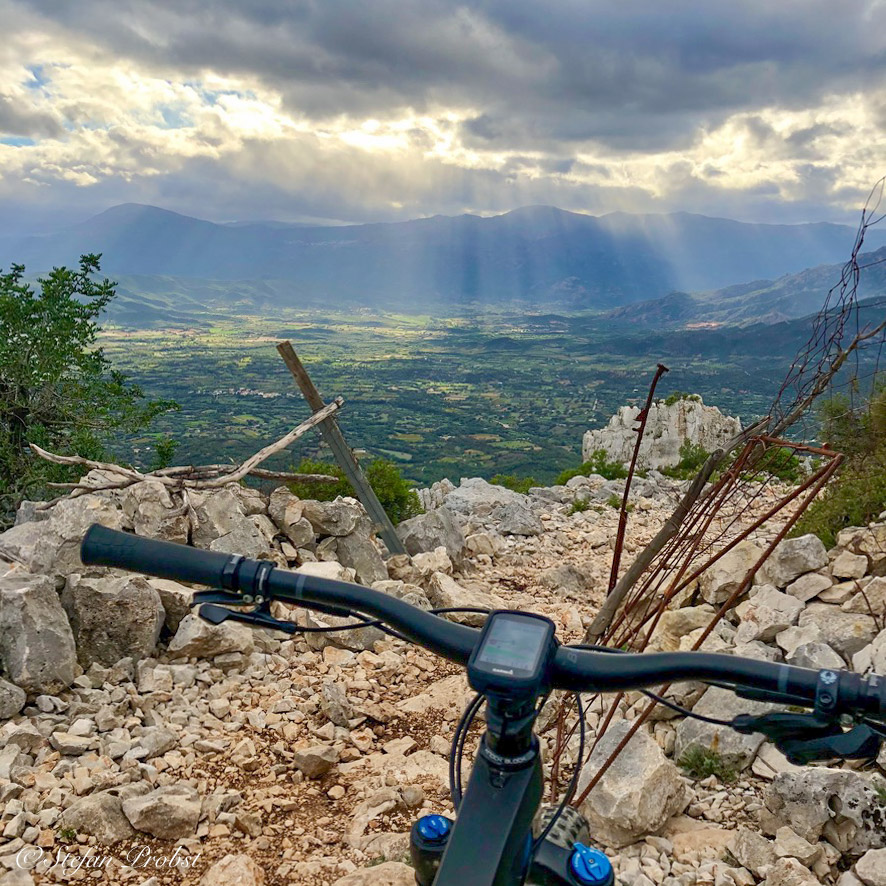 Sardinien Baunei Tortoli Ebene Mountainbike