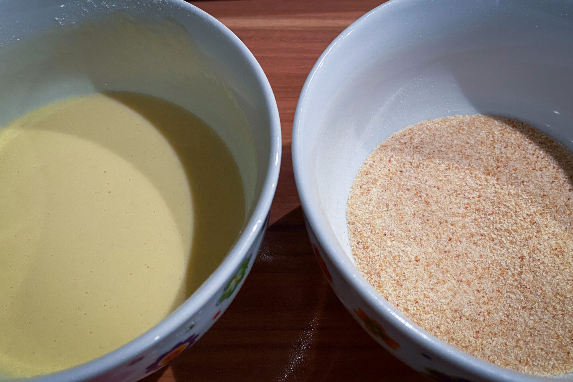 Pastella und Paniermehl