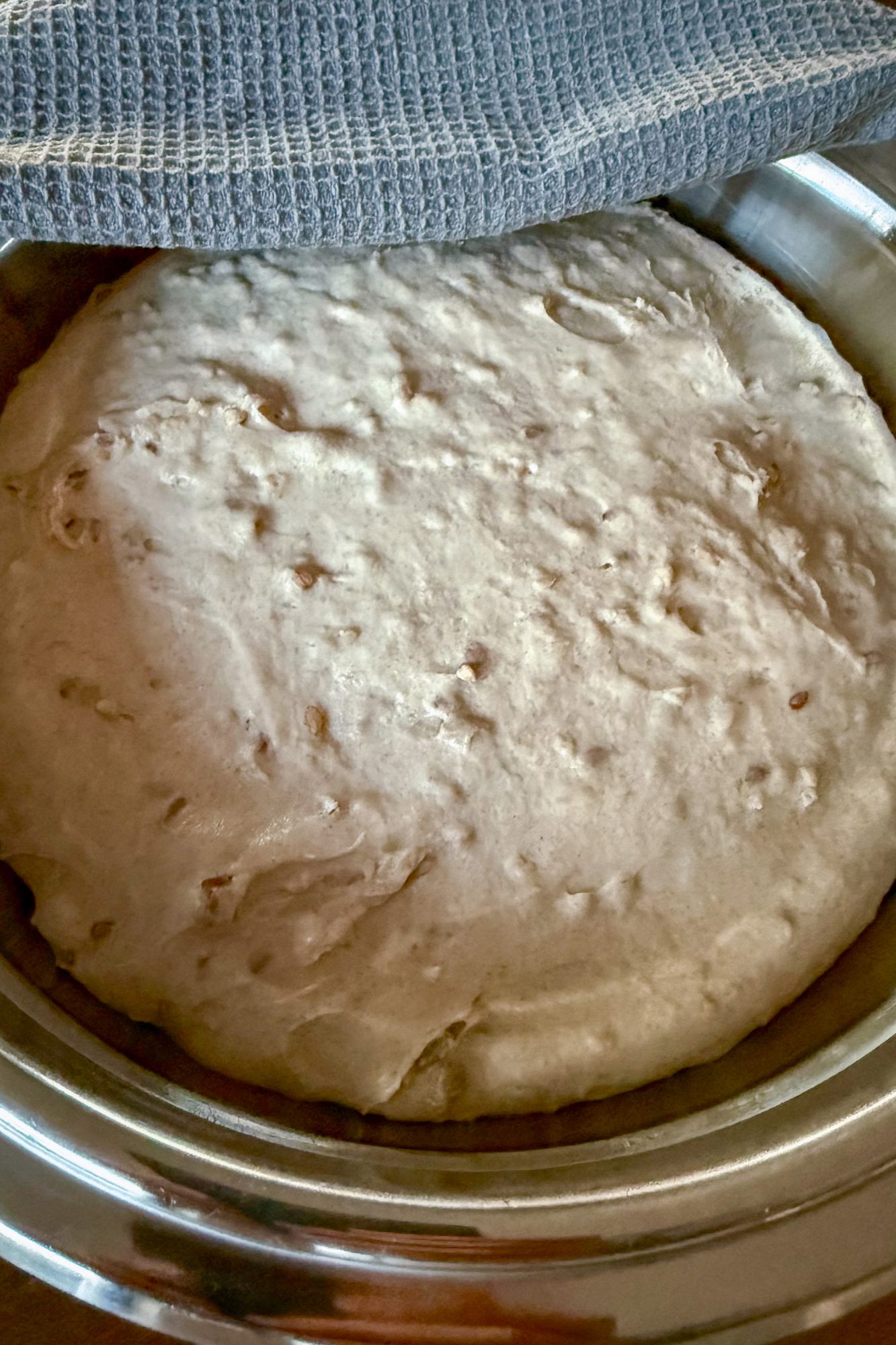 Brotteig nach Ruhezeit